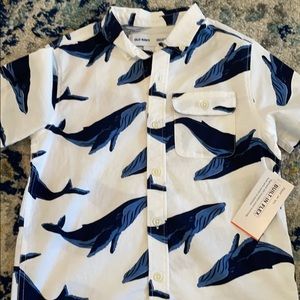 NEW w/ tags Old Navy Button Up (6-7)